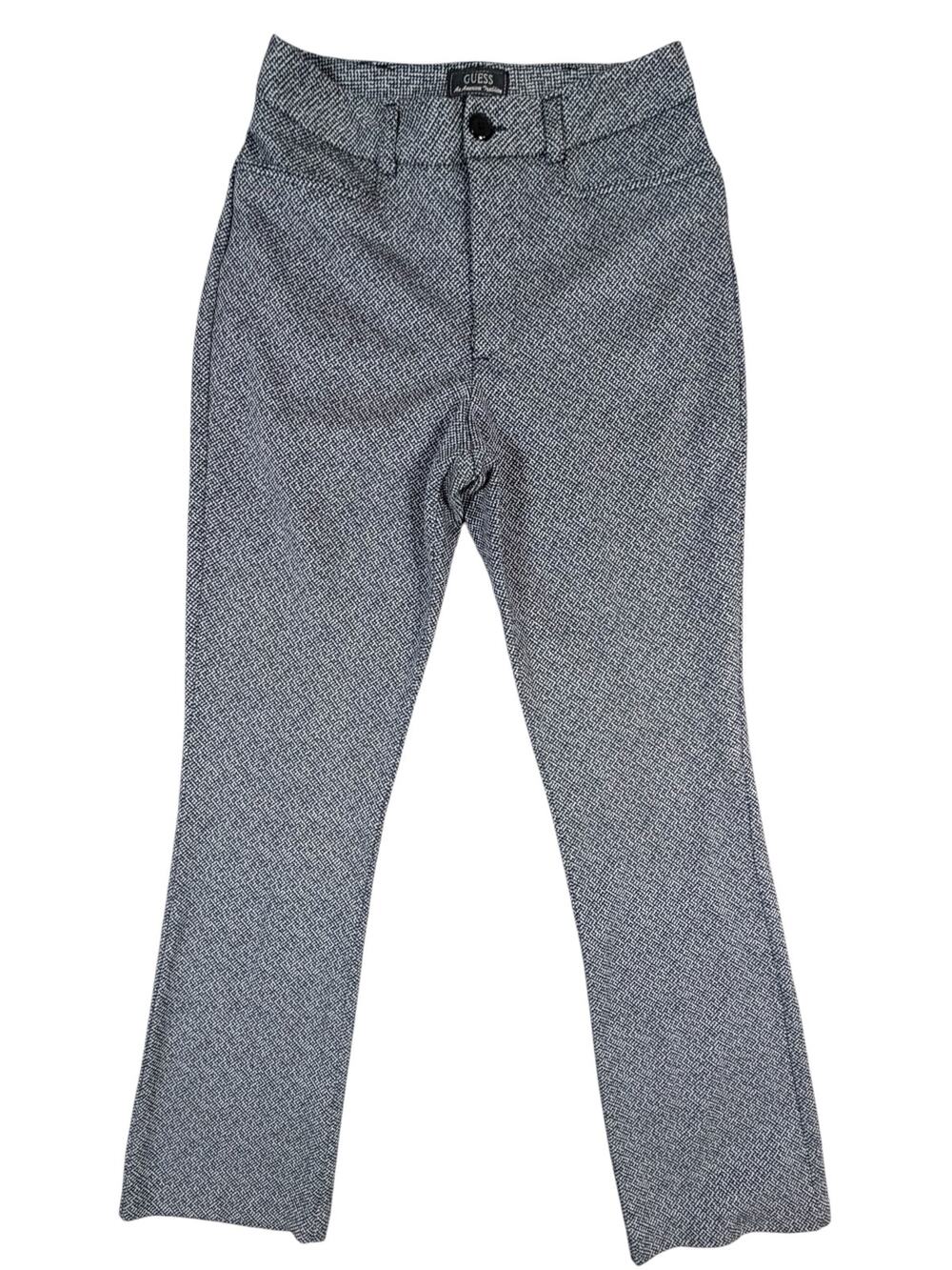 Vintage GUESS American Tradition Women’s Size 28 Black Gray Wool Blend Pants
